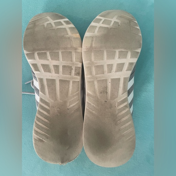 Grey Active Tennis Shoe (Adidas Women’s Advantage Sneaker) - Picture 8 of 9